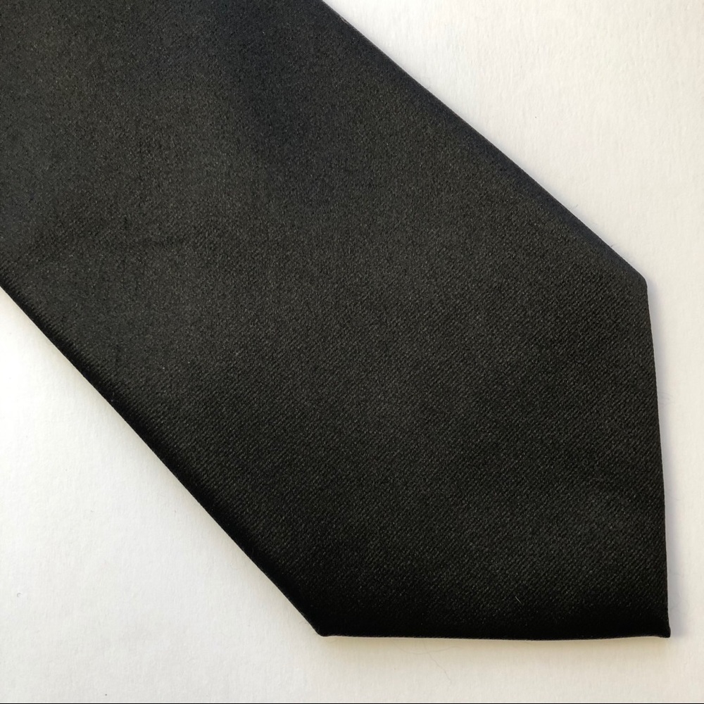 Long Tie Store Black Tie Necktie